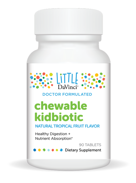 Chewable Kidbiotic Tropical Fruit 90 Tablets