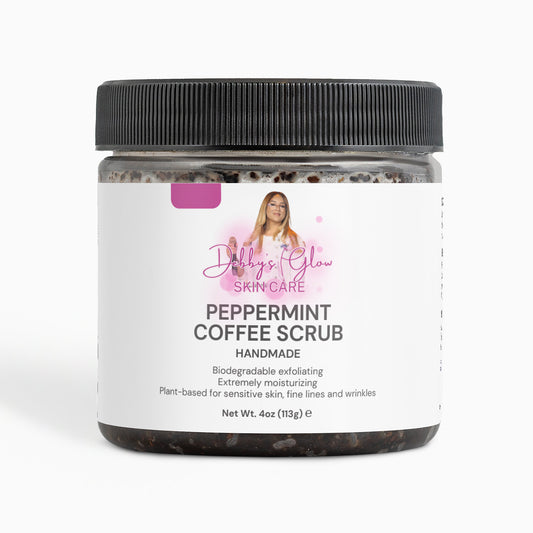 Peppermint Coffee Scrub